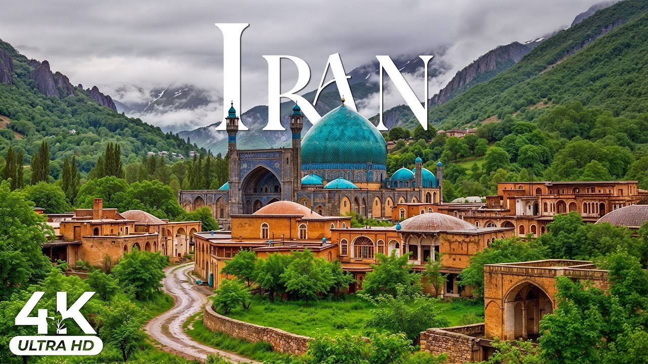 Iran 4K UHD Relaxation Scenic | Ancient Plateaus, Desert Cities & Timeless Persian Calm Atmosphere