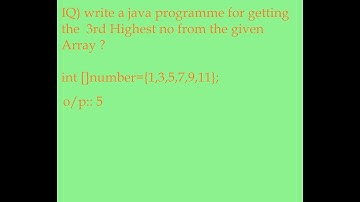 java program to find the third highest number in array using java 8 stream api.