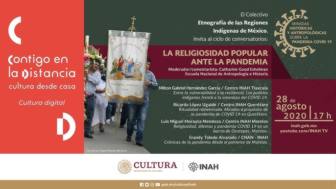 Invitan a conversatorio sobre religiosidad en pandemia