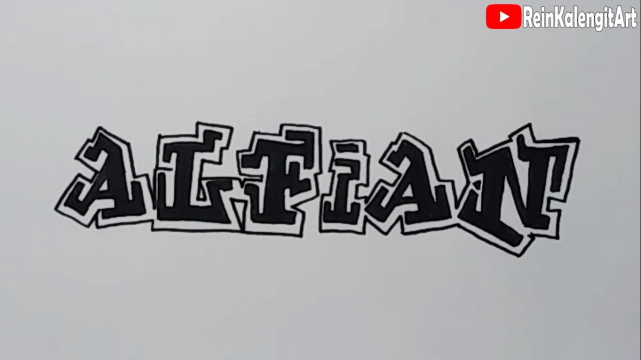 Gambar Grafiti Nama Keren Pensil Inapg Id