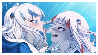 Calli Ships Gawr x Gura【Takanashi Kiara / HololiveEN】