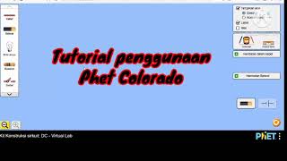 Tutorial Penggunaan Phet Colorado