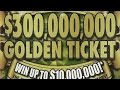 Full Pack Of 30 300 000 000 GOLDEN TICKET Missouri Lottery Scratchers Full Pack Of 30 300 000 000 GOLDEN TICKET Missouri Lottery Scratchers