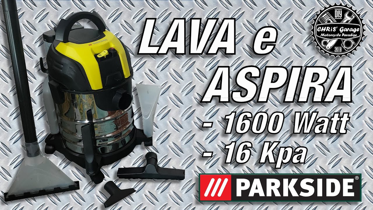 LAVA-ASPIRA Potente ed Efficace a soli 79 € Parkside PWS 20 A1 