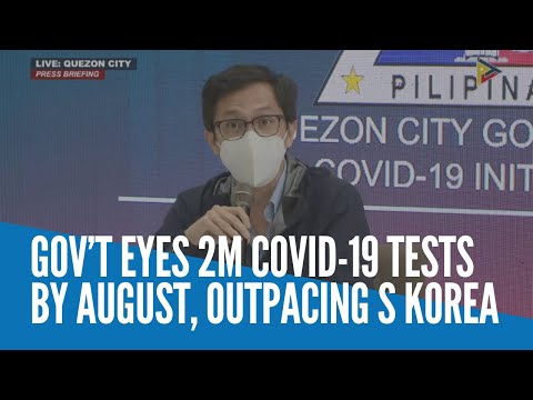 Gov’t eyes 2M COVID-19 tests by August, outpacing S Korea