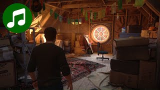 Relaxing UNCHARTED Ambient Music & Ambience 🎵 Nathan's Man Cave (Uncharted OST | Soundtrack)