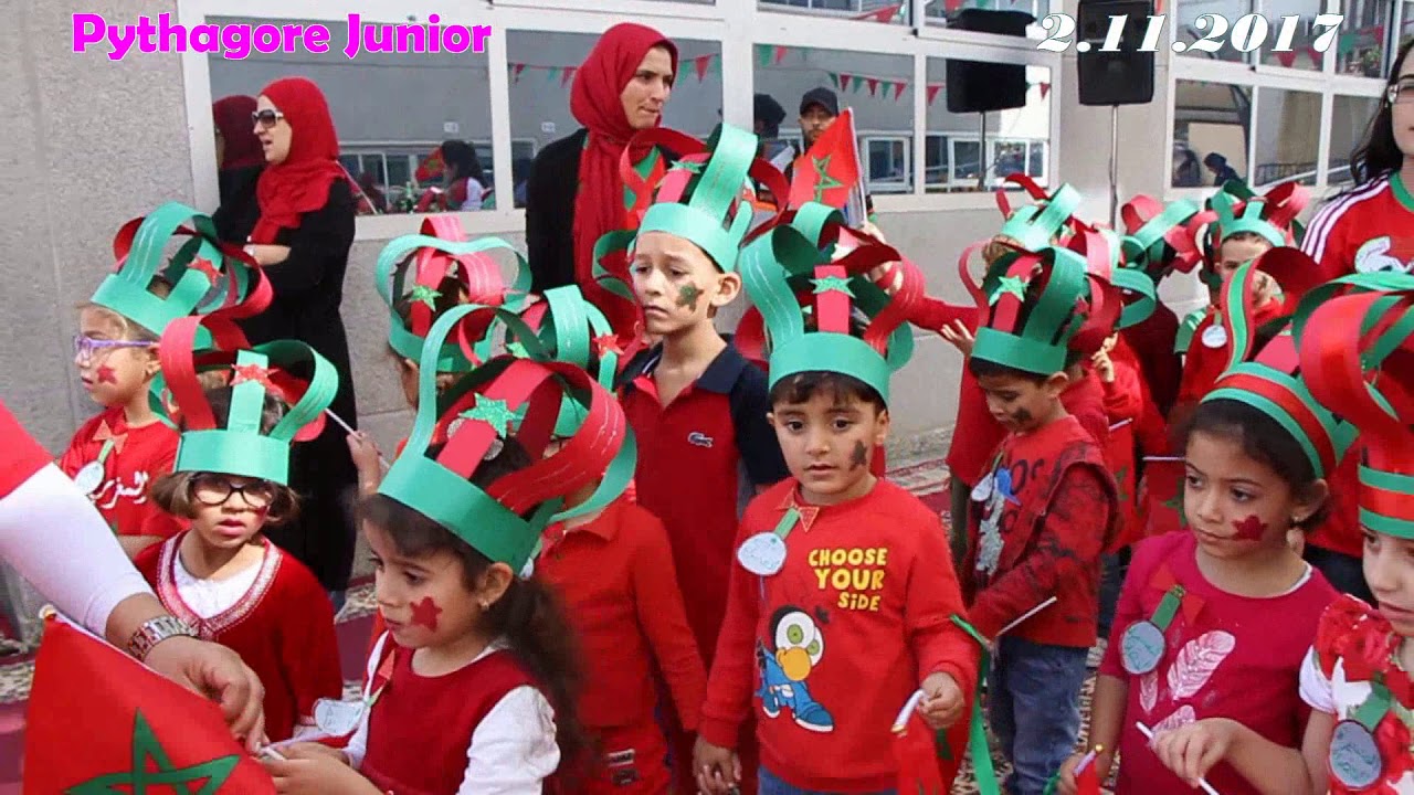 أشبال مجموعة مدارس بيتاغور بالمحمدية  يحتفلون بطريقتهم الرائعة  بالذكرى ال42 لانطلاق المسيرة الخضراء