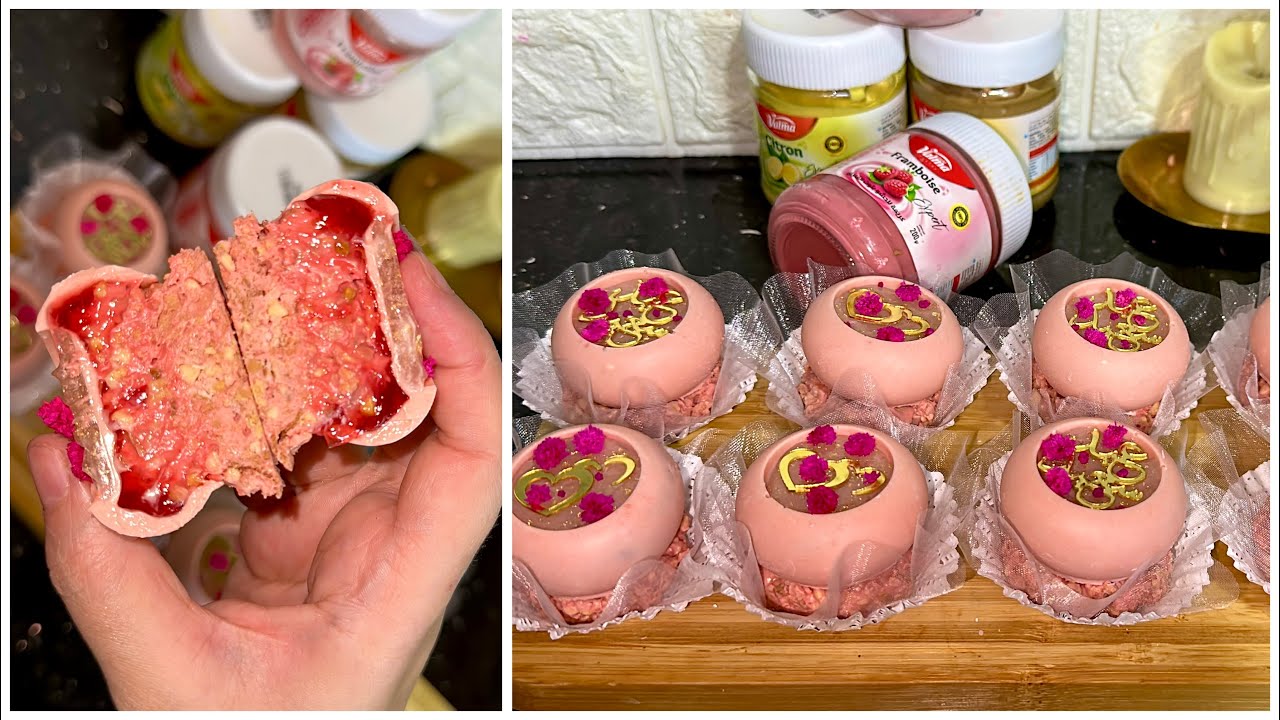 حلويات عيد الاضحى … ديليس التوت بحشو قووووة في البنة حلوة سهلة تصلح لجميع المناسبات