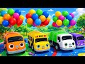 “Wheels on the Bus | Fun Nursery Rhyme for Kids with Sing Along & Colorful Animation!”