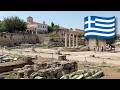 🇬🇷 Афинский базар, древние руины и неспешная прогулка по городу 🏺 Афины удивляют ☀️ Гуляем по Афинам