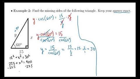 Section 5.5 Right Triangle Trigonometry