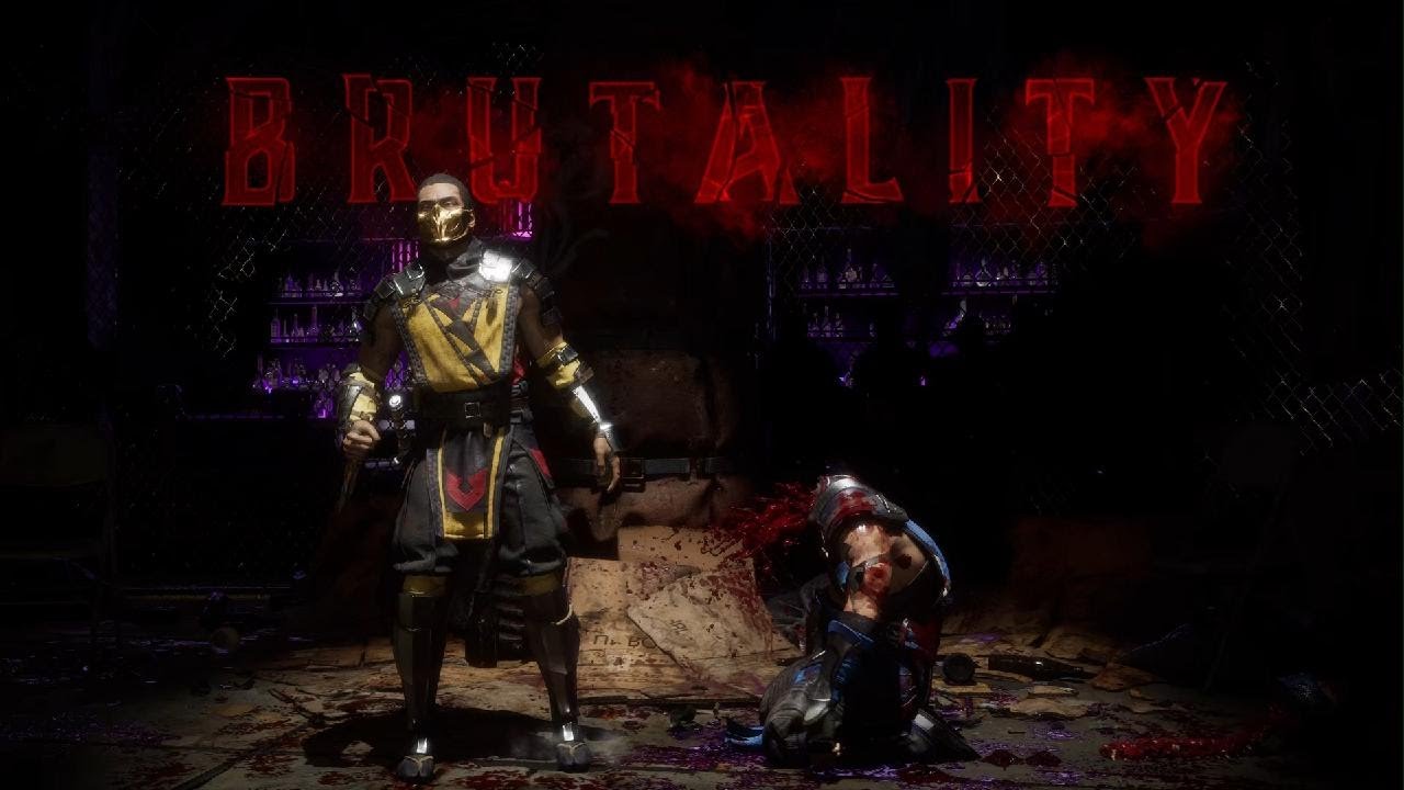 Mortal Kombat 11 scorpion brutality YouTube