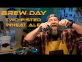 Brew Day!  Two-Fisted Wheat Ale Home Brew Beer BIAB!