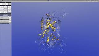 UnityMolX Animated fieldlines