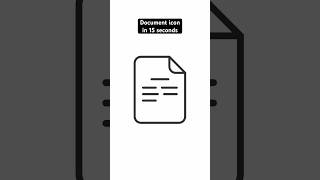 Document Icon in 15 Seconds