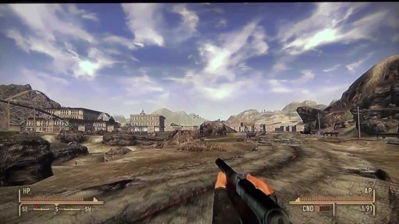 15 Min Z Fallout New Vegas Ps3 Gameplay By Maxim Youtube