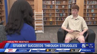 Student succeeds through struggles with dyslexia