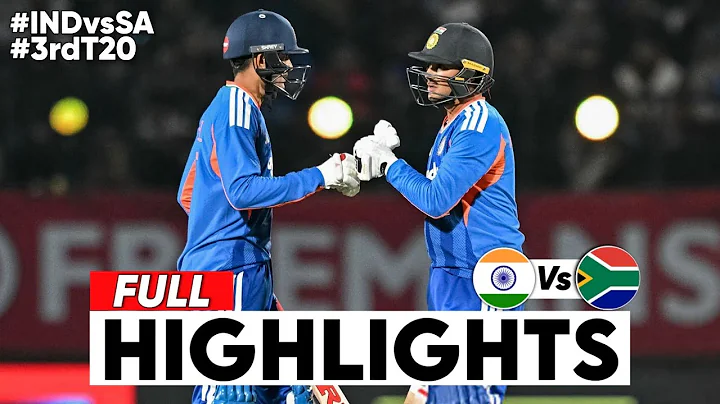 India vs South Africa 3rd T20 Cricket Match Full Highlights | IND v SA 3rd T20 Highlights 2025