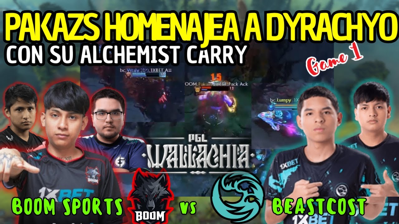 [ES] BOOM vs BEASTCOST [Game 1] PAKAZS SLAMTEMS ILICH PANDA vs PAYK ...