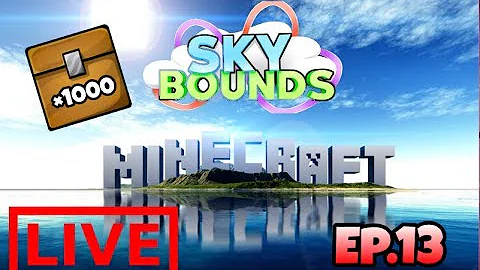 Making a Big Chest Storage Area! Minecraft Skybounds Ep.13//Savage Games//