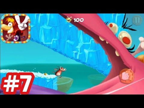 Rayman Fiesta Run - Gameplay Walkthrough - Part 7 (Level 24 - 27) iOS/Android