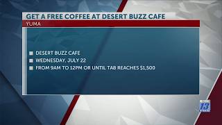 OneAZ Credit Union to buy Yuma residents free coffee