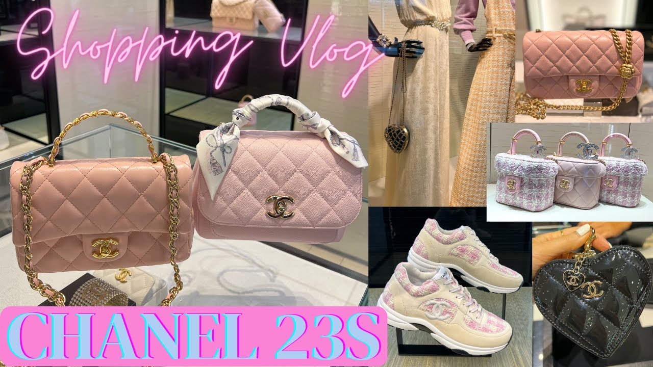 COME SHOPPING WITH ME - CHANEL 23S COLLECTION (SPRING-SUMMER 2023) & THE  NEW MINI 22 BAG 🤩 