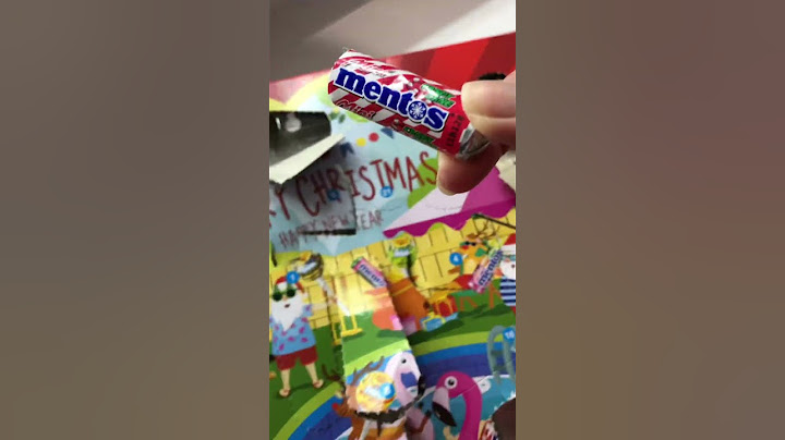 Chupa Chups & Mentos Advent Calendar Day11-13 #adventcalendar #asmr #shorts #chupachups #mentos