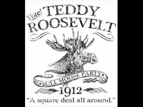 The End Of Theodore Roosevelt The Bull Moose Party Wmv Youtube