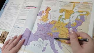 ASMR ~ Maps of European Wars! Reformation, British Civil War, Ottoman Invasion ~ Soft Spoken screenshot 3