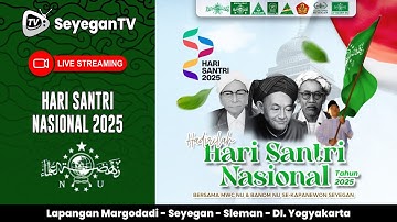 🔴 #LIVE : Apel Akbar & Kirab Bersama NU Se-Kapanewon Seyegan Memperingati Hari Santri Nasional 2025