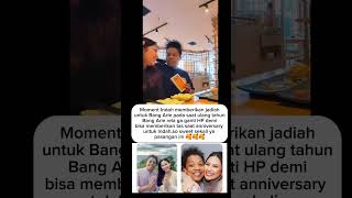 So sweet nya pasangan ini 🥰🥰 #viral #keluargaartis #artishariini #shorts