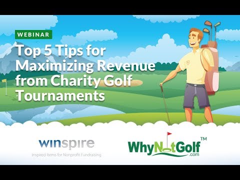 Top 5 Tips for Maximizing Revenue from Your Golf Tournament [WEBINAR]