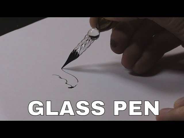 I was given a glass dip pen and OMG I wish I had known?! - KAREN CAMPBELL,  ARTIST