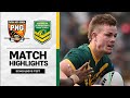 Png junior kumuls v australian schoolboys  match highlights  schools rugby league  2023