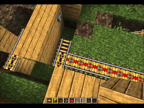 How to make a Automatic Rail System on minecraft 1.2.5