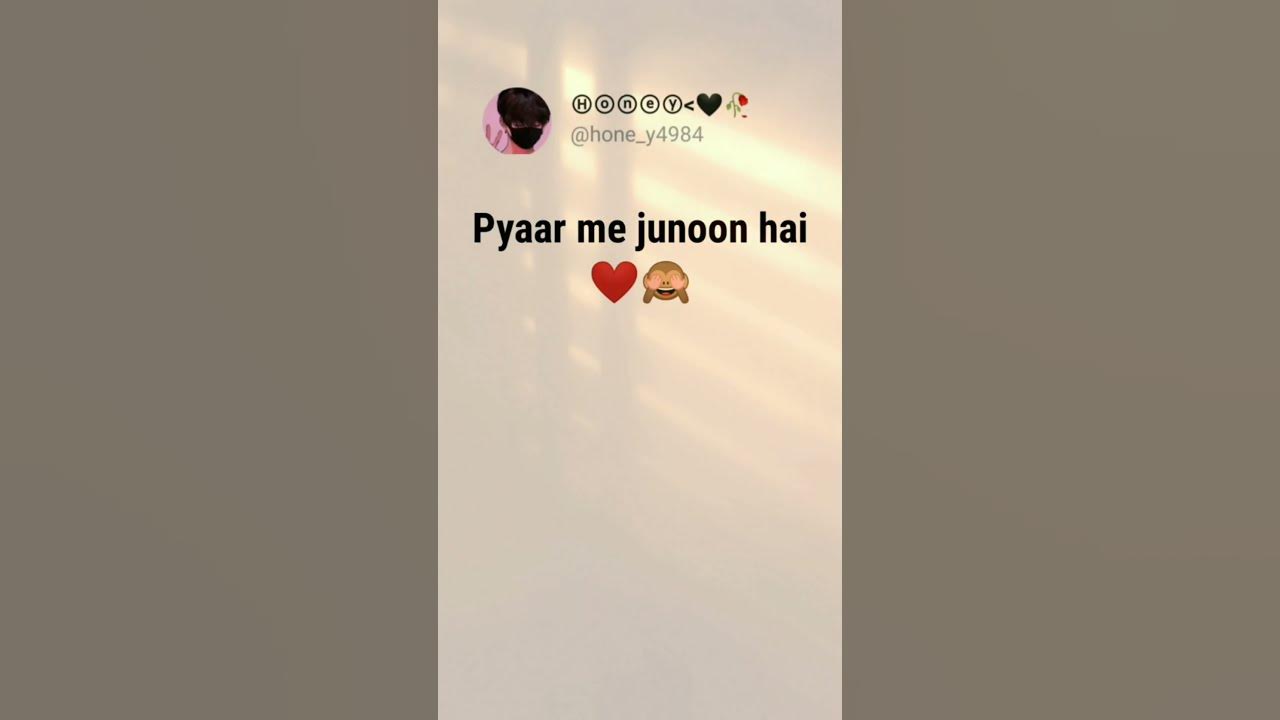 pyaar-me-junoon-hai-instagram-trending-reels-shorts-faketweet