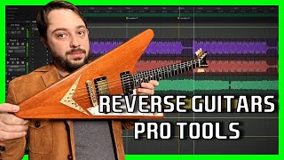 How To Make A TRIPPY Reverse Guitar Solo in Pro Tools!