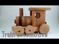 How To Make a Wooden Toy Train Locomotive | Wooden Miniature - Wooden Creations