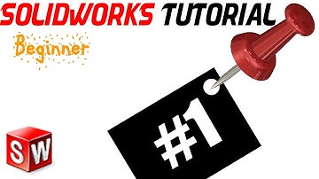 SolidWorks Beginner Tutorial 1: Interface, Add ins, New Part, Options , Units