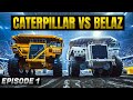 Battle of the autonomous haul trucks belaz 75710 vs caterpillar 797f  episode 1