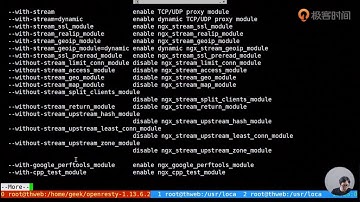 深入浅出 nginx重点知识详解（完） P19  19  基于 OpenResty 用 Lua 语言实现简单服务