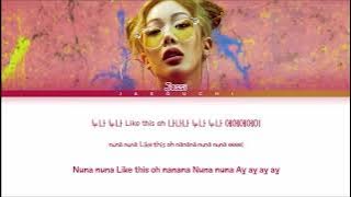 Jessi (제시)_NUNU NANA (눈누난나)_Lyrics #lyrics #viral #trending   #trendingchallenge#unlimited subscribe