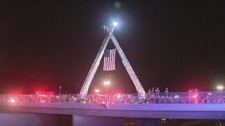 Procession held for murdered Los Angeles County firefighter