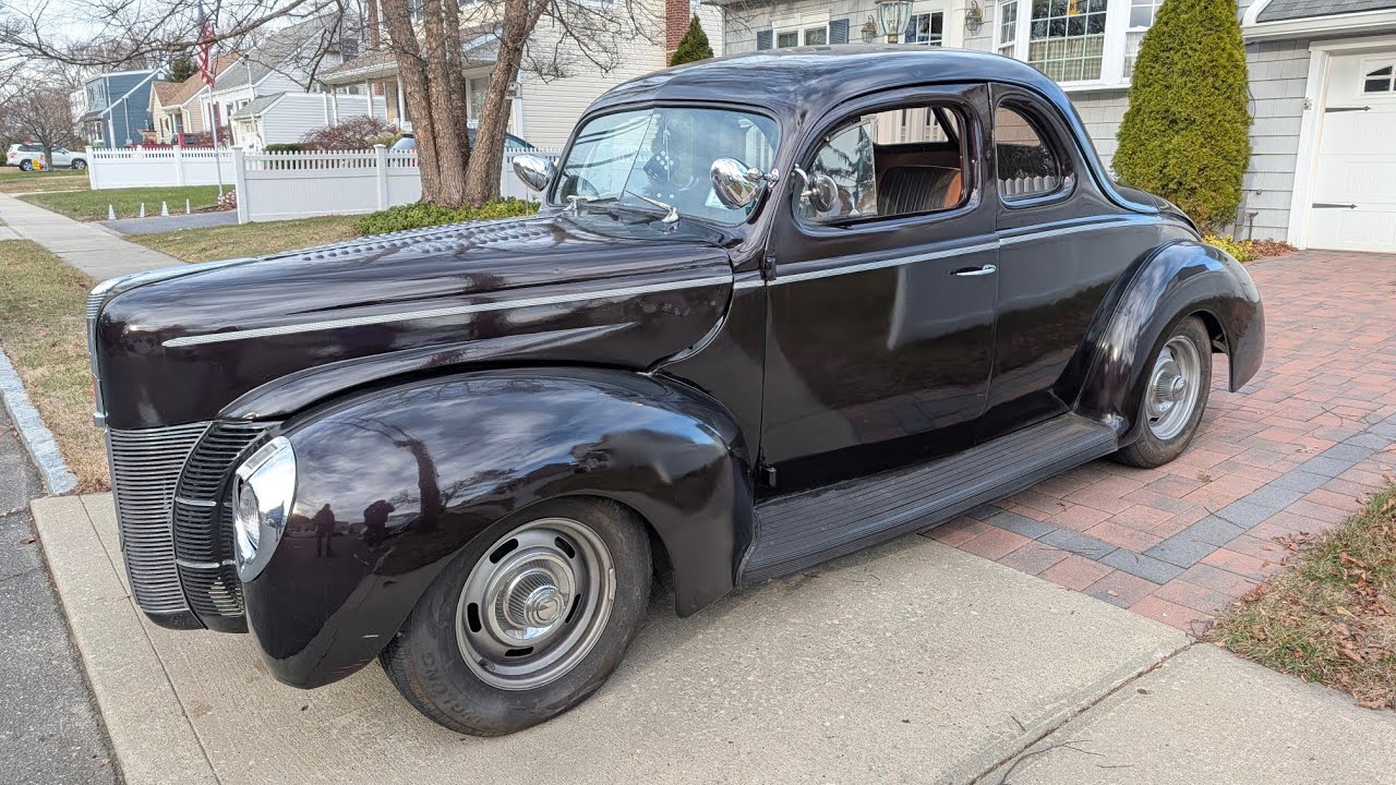 22 500 долларов ~ Продается Ford 5 Window Deluxe Coupe 1940 года выпуска ~ 350 ~ PDB ~ PS ~ Ковше...