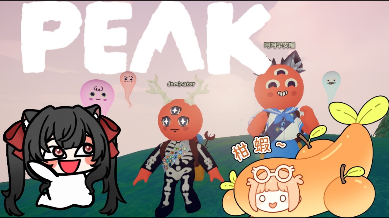 【#peak 】哦 我看見一座座山 一座座山川一座座山川相~連  (開放觀眾場)  #喵的兔兔 #棄療所 #vtuber #台v