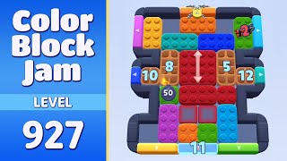Color Block Jam Level 927 Walkthrough | Complete Solution & Tips! 🚧