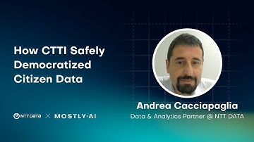 NTT DATA + MOSTLY AI: Powering Public Sector AI with Synthetic Data