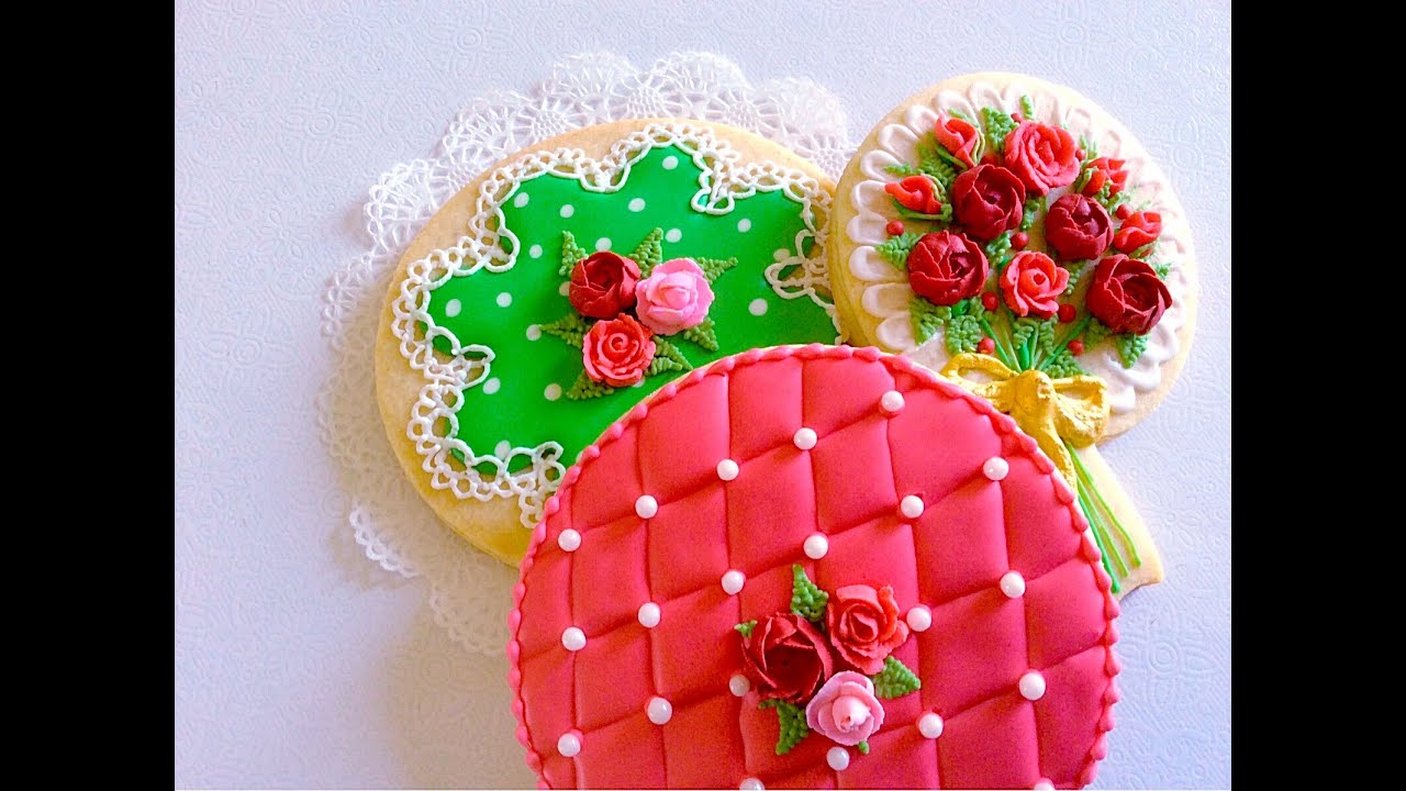 Polka dot, Lace, Quilting cookies..