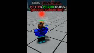 TSB New Blackflash vs Old Blackflash 😭 #roblox #tsb #thestrongestbattlegrounds #shorts #edit